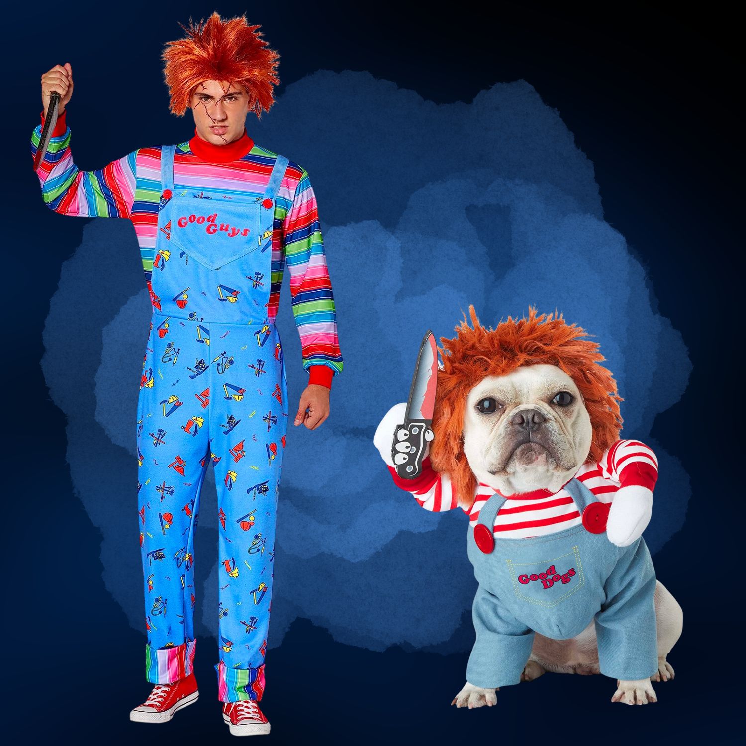 Chucky - Dog And Owner Halloween Costumes | Pawcool ™