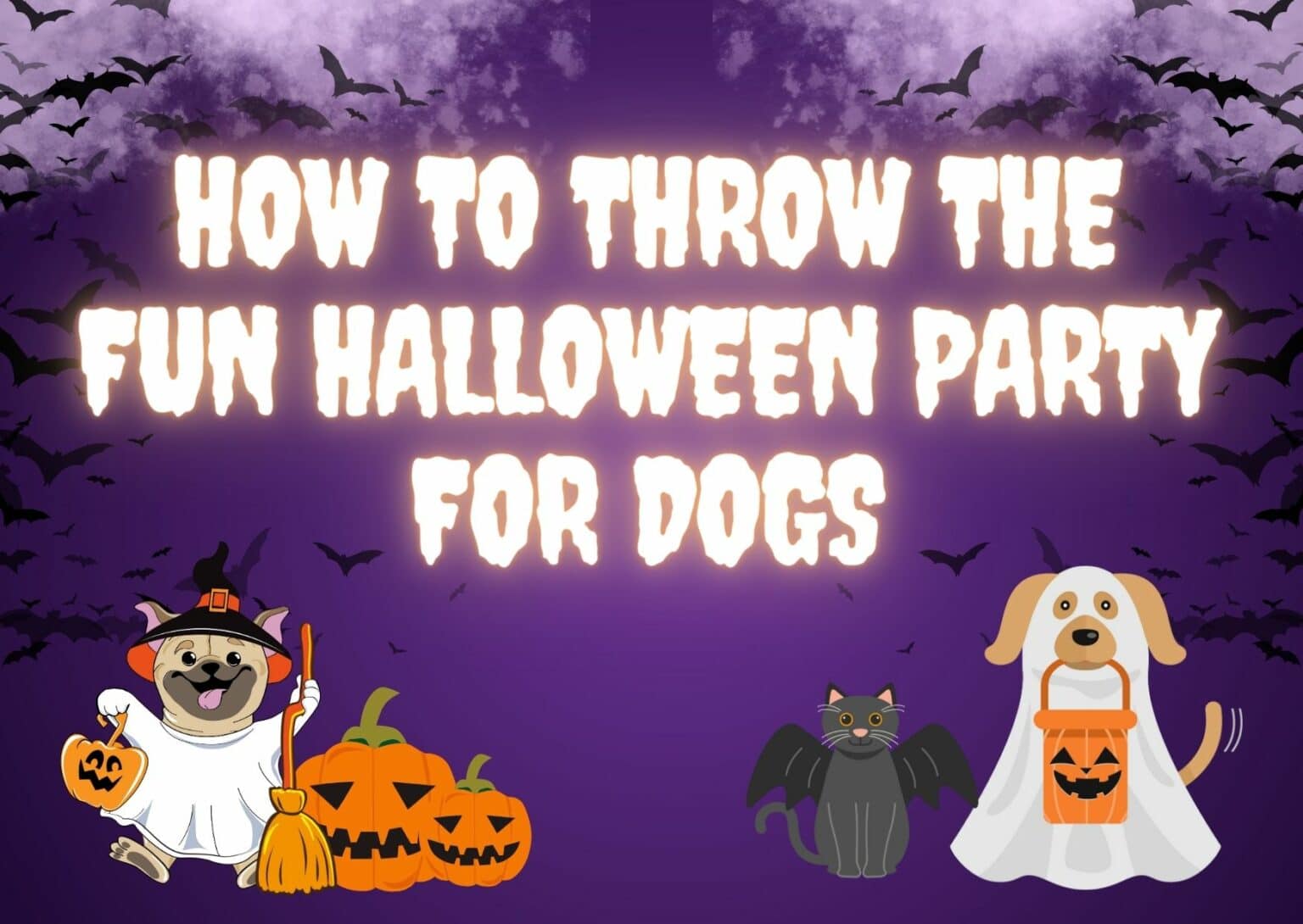 How to Throw the Fun Halloween Party for Dogs
