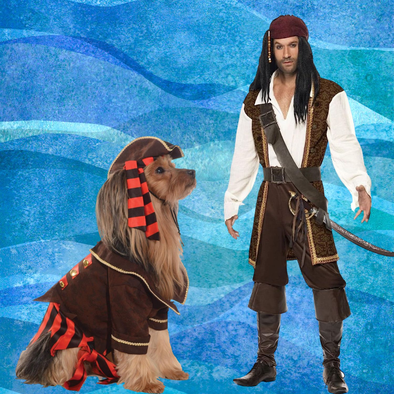 Jack Sparrow - Dog And Owner Halloween Costumes | Pawcool ™