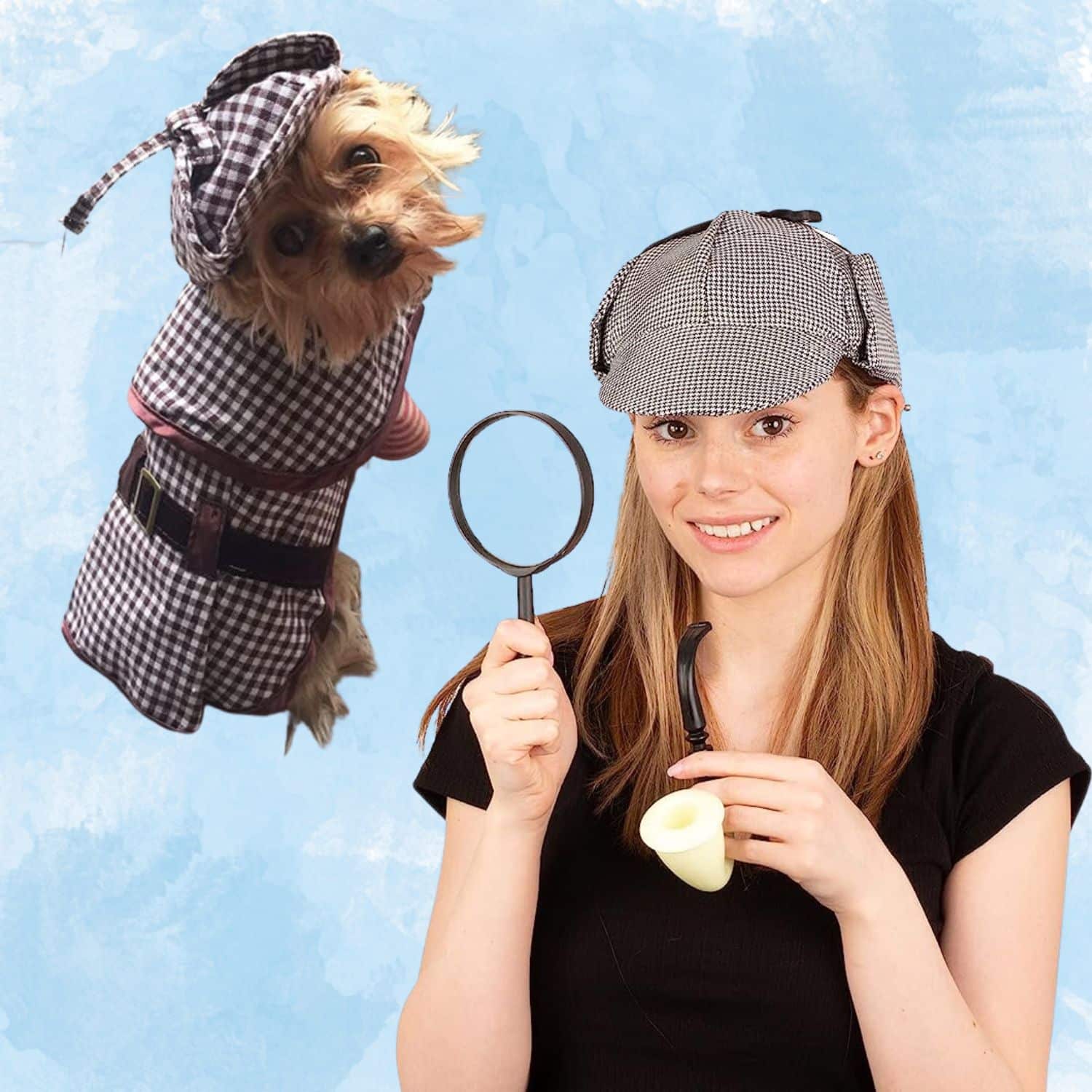 Sherlock Holmes - Dog And Owner Halloween Costumes | Pawcool ™