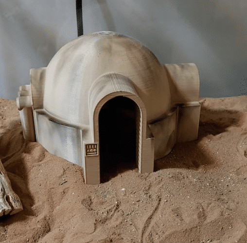 Tatooine Star Wars Hut - Cute Leopard Gecko | Pawcool ™