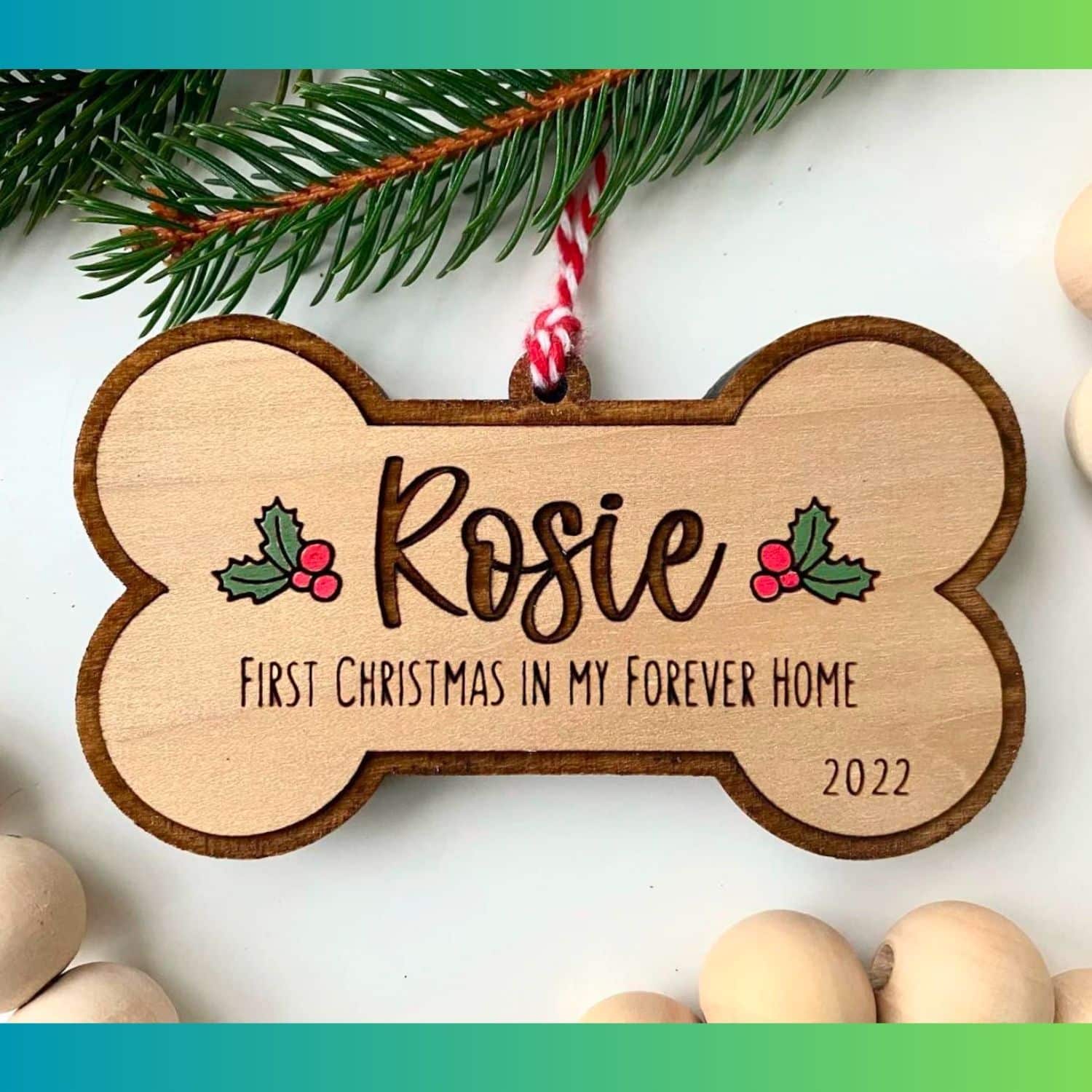 Dogs First Christmas Ornament 2 - dog Christmas ornaments | PawCool ™