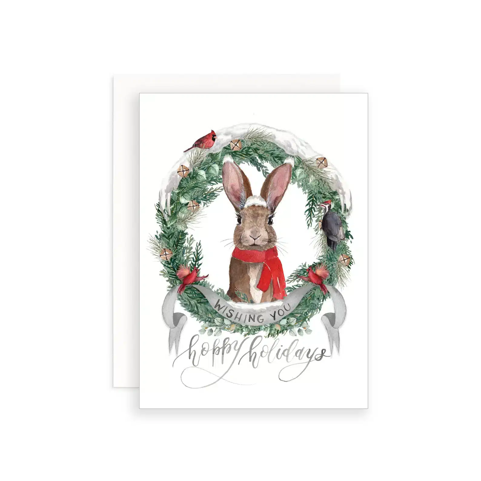 bunny christmas card with funny christmas card quotes 1